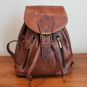 Leather Backpack